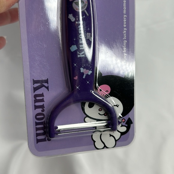 Sanrio KUROMI Stainless Steel Fruit Peeler Tool for Effortless Peel… - Picture 2 of 11
